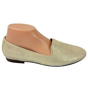 Vionic Willa II Gold Womens 9.5 Casual Loafers Orthotic‎ Slip On Comfort Shoes